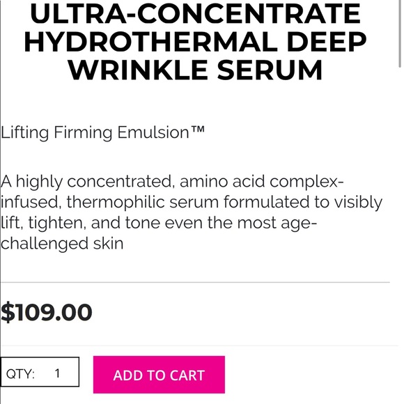 serovital deep wrinkle serum
